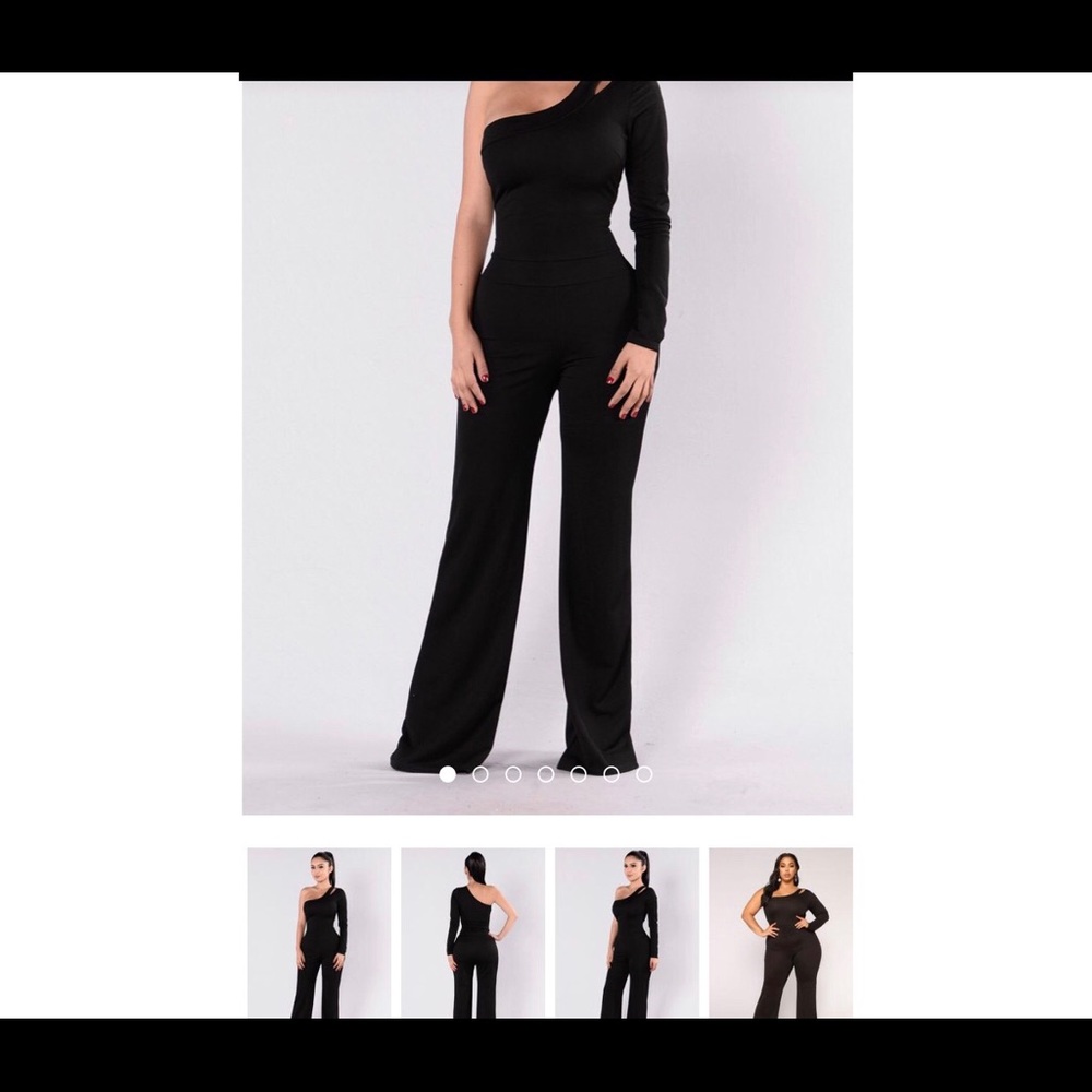 Off the shoulder jumpsuit